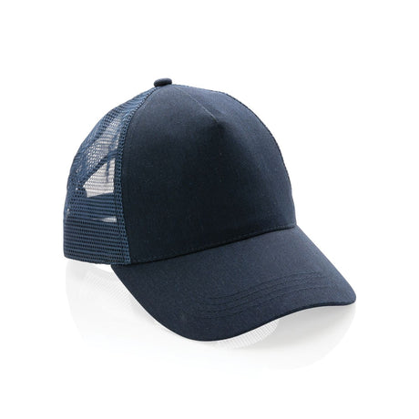 Impact Aware™ 5-daļu trucker cepure no matēta kokvilnas, 190 g
