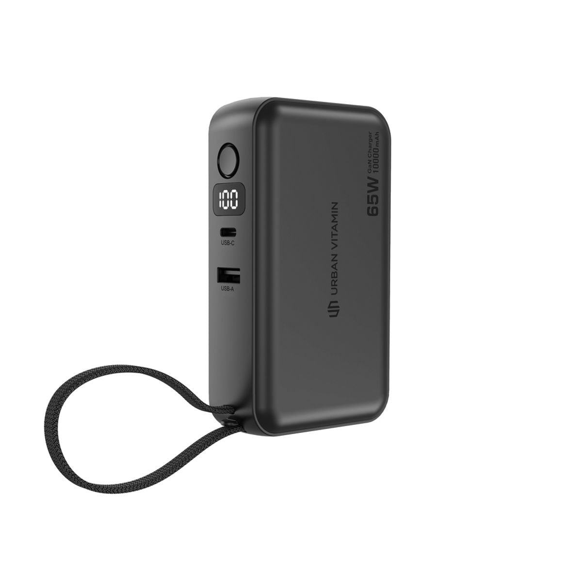 Urban Vitamin Eureka Hybrid Gancharger 10 000 mAh ārējais akumulators, 65 W
