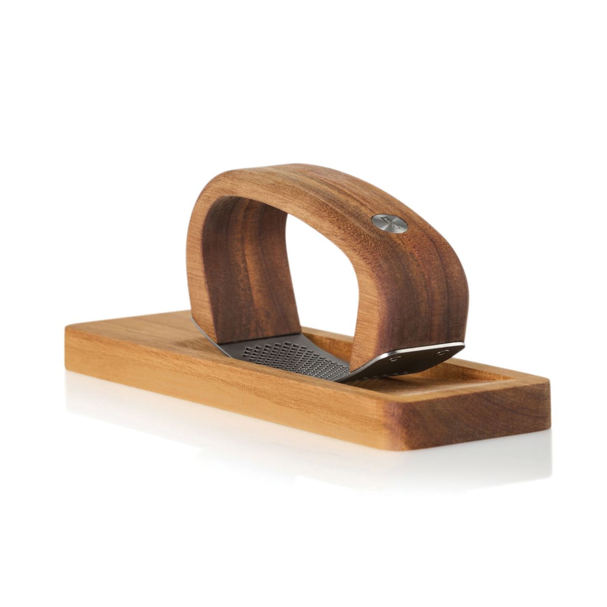 Adhoc Roccaalio Garlic Press With Chopping Board
