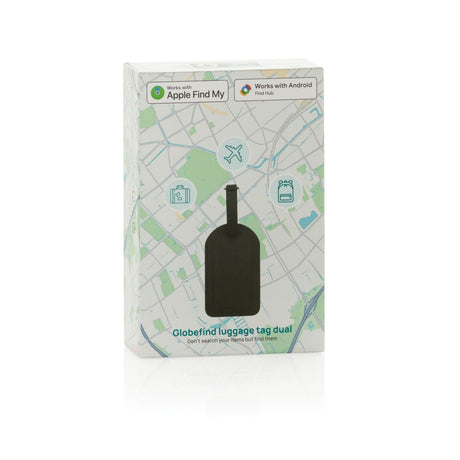 Globefind Dual Rcs Luggage Tag With Worldwide Locating