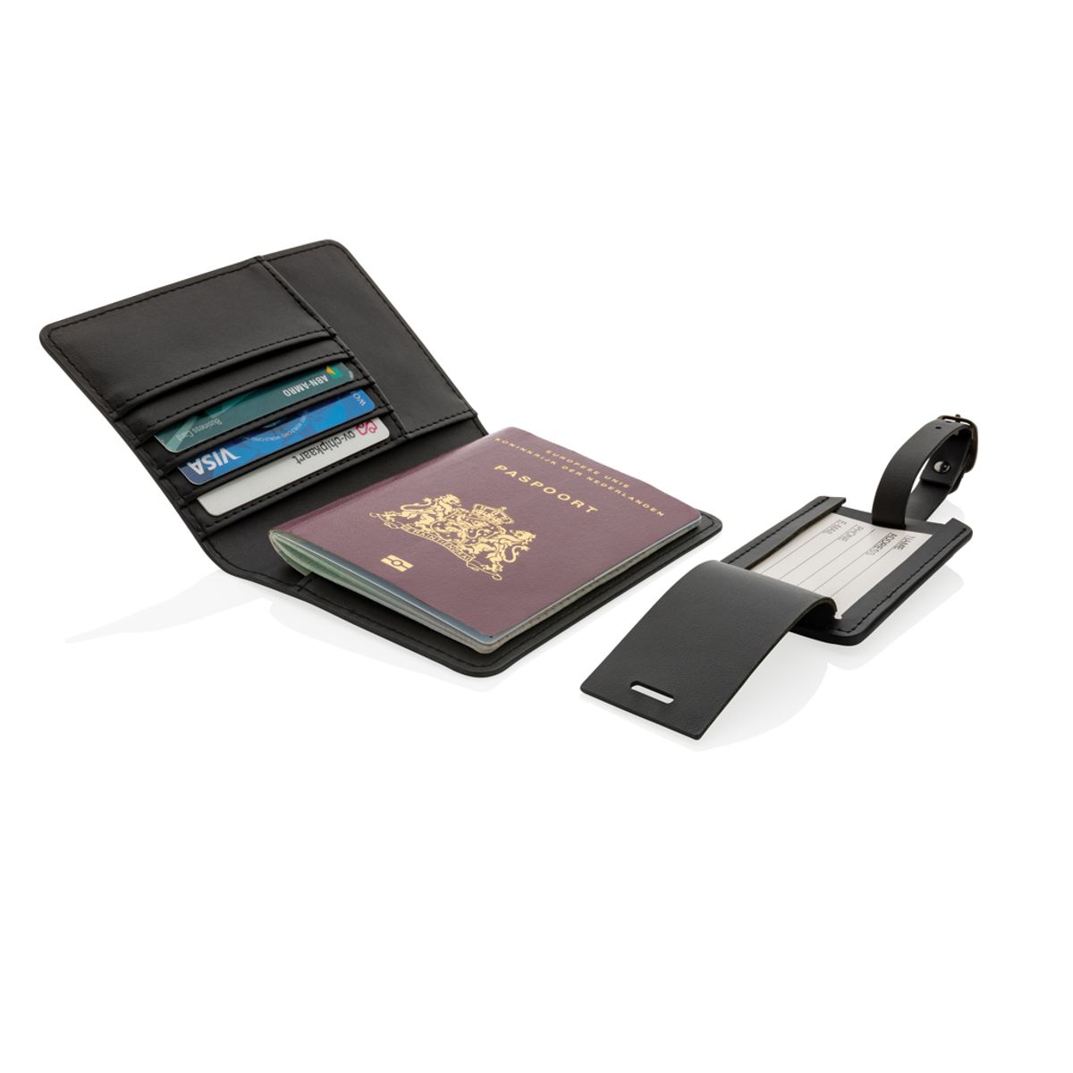 Swiss Peak Grs Recycled Pu Travel Gift Set