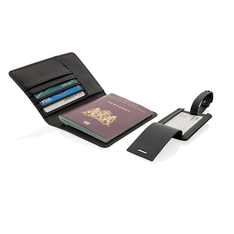 Swiss Peak Grs Recycled Pu Travel Gift Set