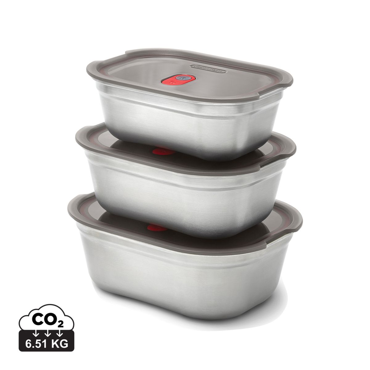 Black+Blum Mealprep Box 3Pcs Set Small, Medium, Large