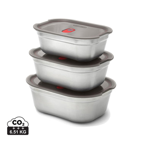 Black+Blum Mealprep Box 3Pcs Set Small, Medium, Large