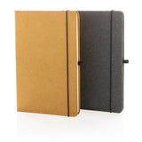Grs Recycled Leather Hardcover Notebook A5