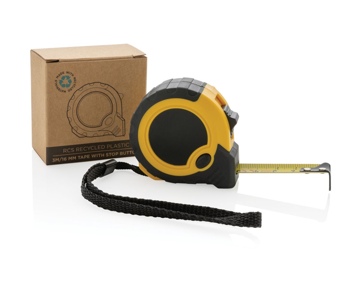 Rcs Recycled Plastic 3M/16 Mm Tape With Stop Button