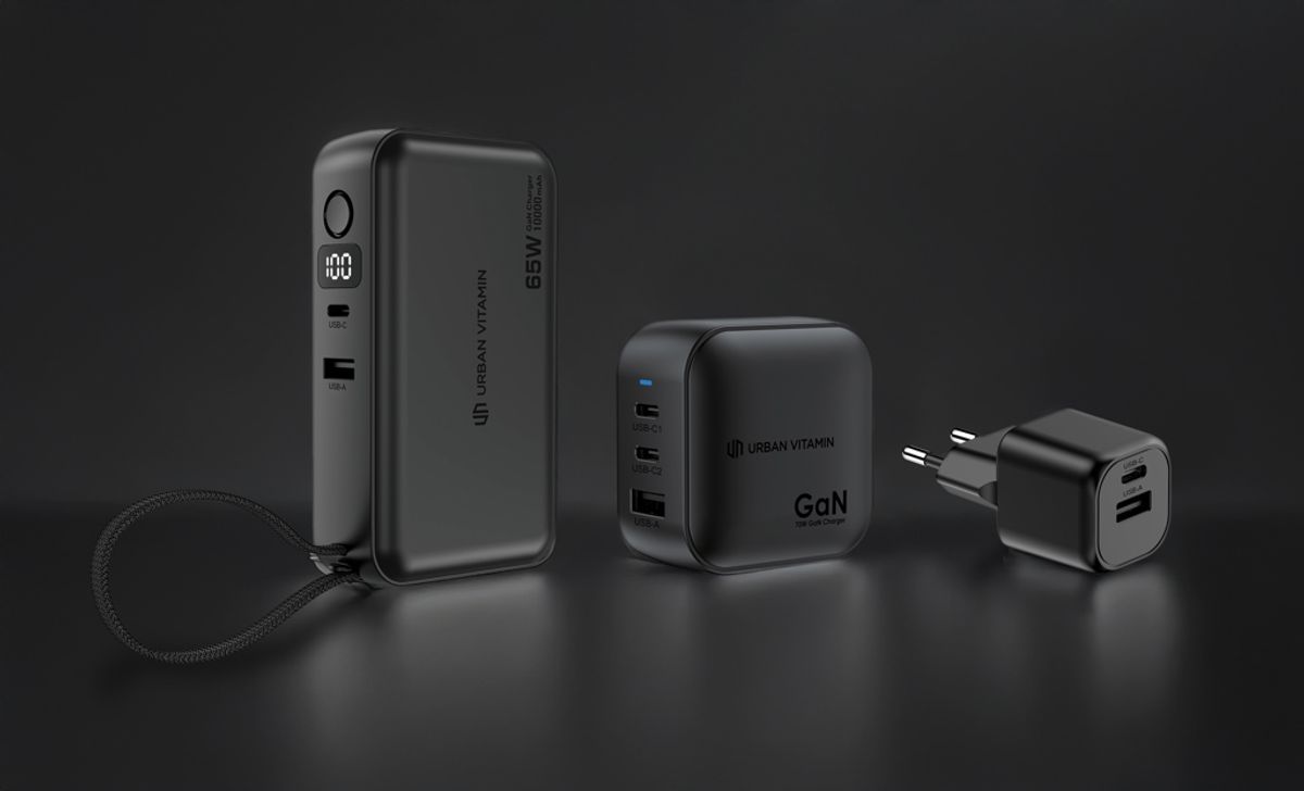 Urban Vitamin Monterey Rcs Recycled Plastic 20W Gan Charger