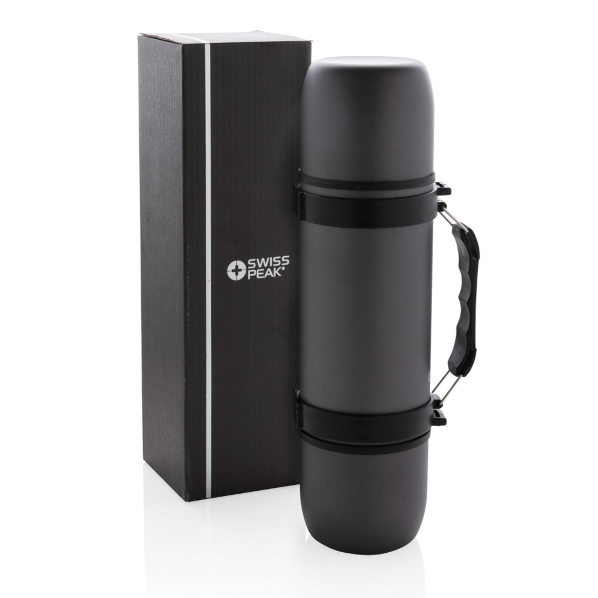 Vacuum Flask With 2 Cups