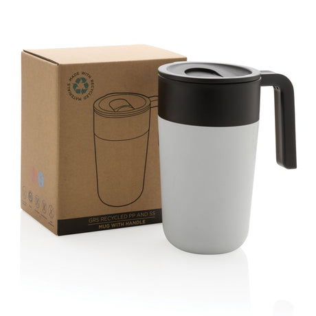 Grs Recycled Pp And Ss Mug With Handle
