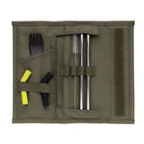 Tierra 2Pcs Straw And Cutlery Set In Pouch