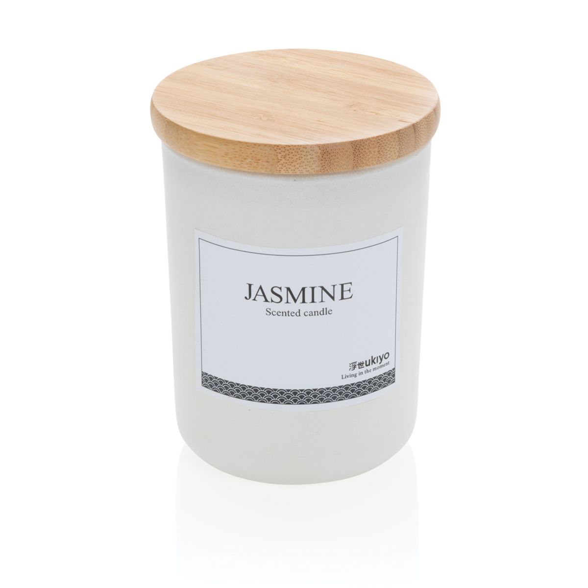 Ukiyo Deluxe aromātiskā svece ar bambusa vāciņu