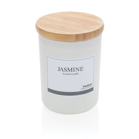 Ukiyo Deluxe aromātiskā svece ar bambusa vāciņu