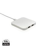 Rcs Recycled Plastic 10W Wireless Charger With Usb Ports