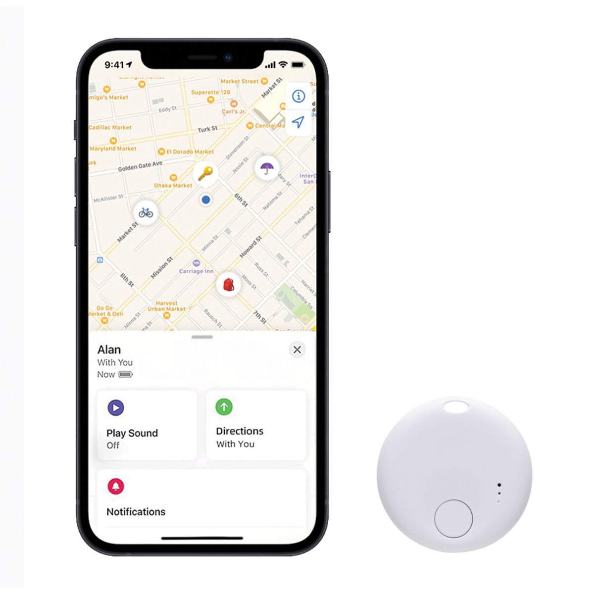 Findmate Rcs Recycled Plastic Item Finder