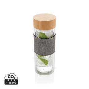 Impact Double Wall Borosilicate Glass Bottle