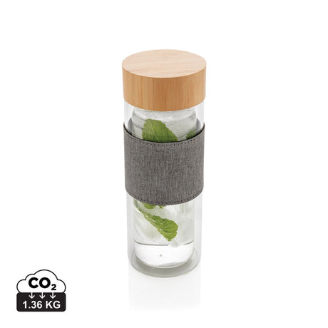 Impact Double Wall Borosilicate Glass Bottle
