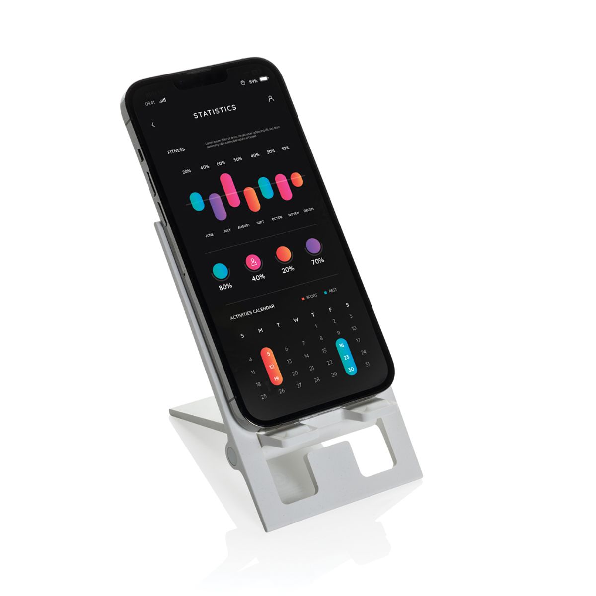 Snapstand Rcs Recycled Plastic Foldable Phone Stand