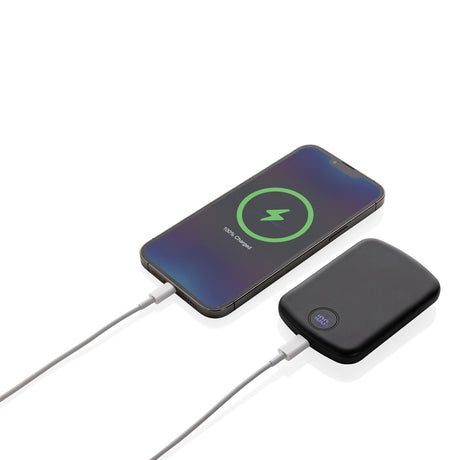 Magboost Rcs pārstrādāta plastmasa 5000 mAh magnētiskais ārējais akumulators