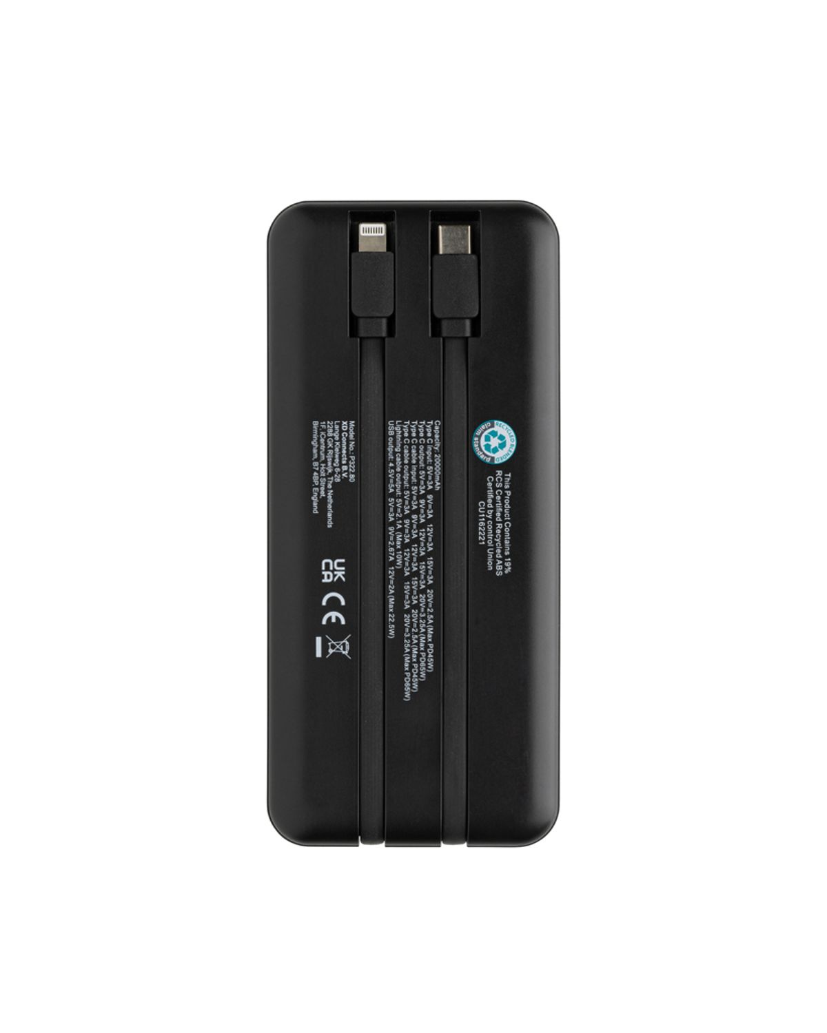 Gridley Rcs Rplastic 20000 65W Laptop Powerbank