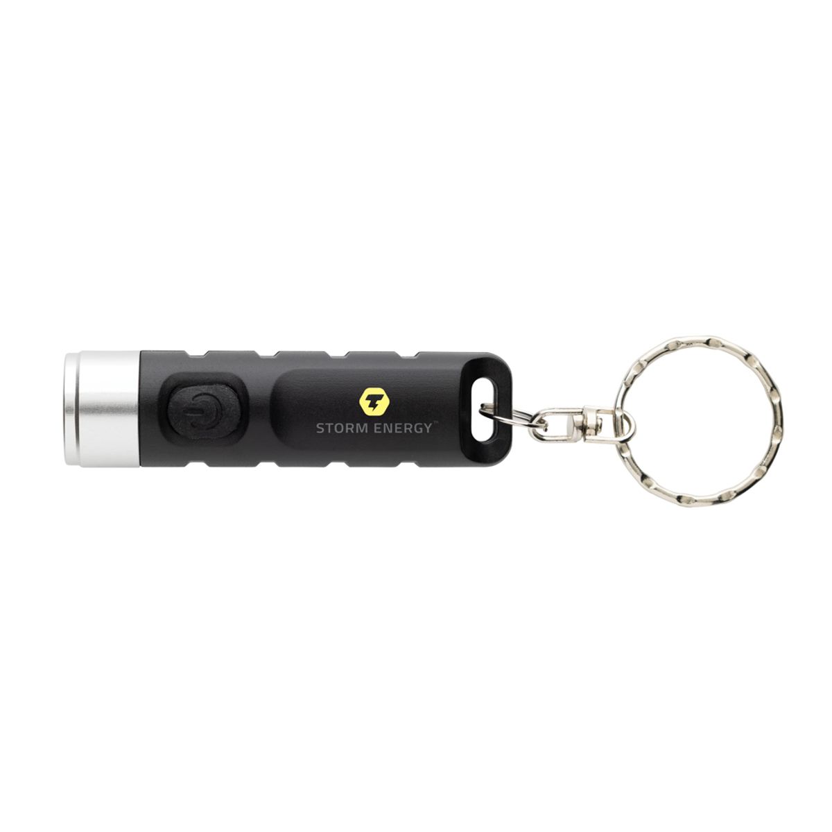 Globix Rcs Recycled Plastic Usb Re-Chargeable Keychain Torch