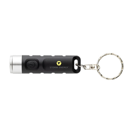 Globix Rcs Recycled Plastic Usb Re-Chargeable Keychain Torch