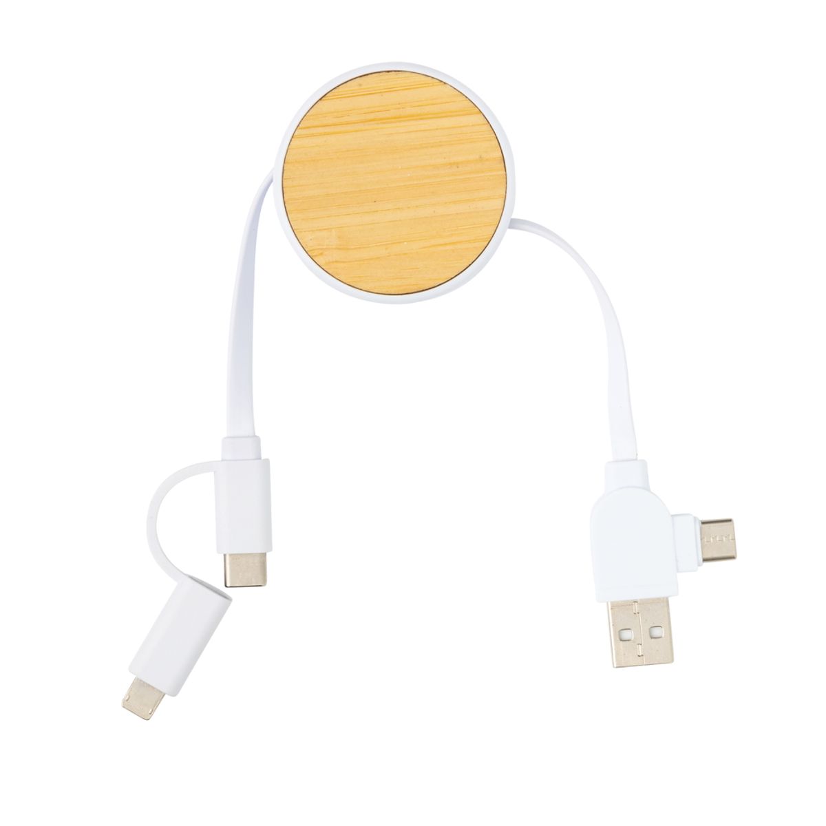 Rcs Recycled Plastic Ontario 4-In-1 Retractable Cable