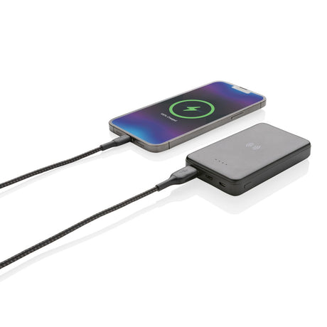 Rcs pārstrādāta plastmasa 5000 mAh 5 W bezvadu ārējais akumulators