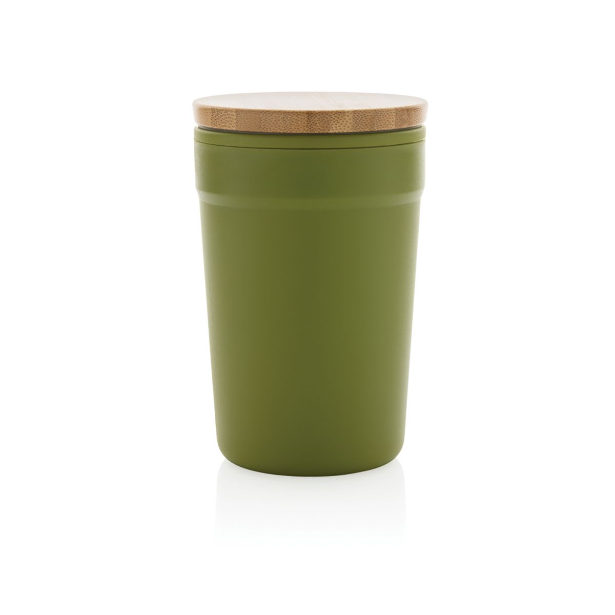 Grs Certified Recycled Pp Mug With Bamboo Lid