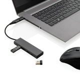 Terra Rcs Recycled Aluminium Hub With 3 Usb Ports