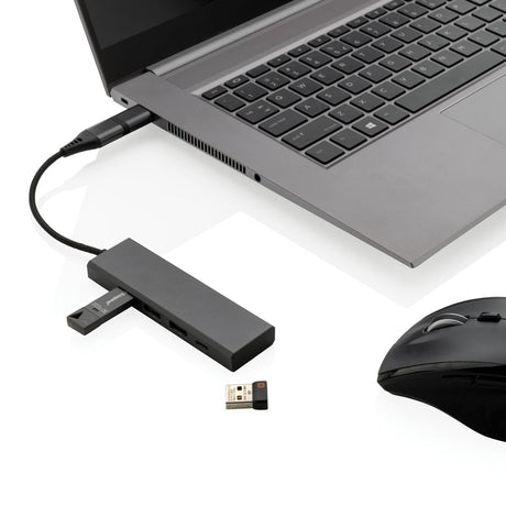 Terra Rcs Recycled Aluminium Hub With 3 Usb Ports