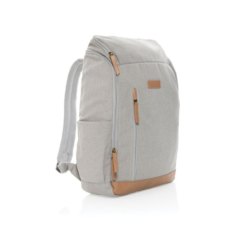 Impact Aware™ 16 oz. pārstrādāta kanvas 15 collu klēpjdatora mugursoma