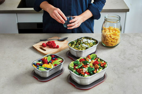Black+Blum Mealprep Box 3Pcs Set Small, Medium, Large