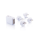 Ceļojuma adapteris ar 4 USB portiem