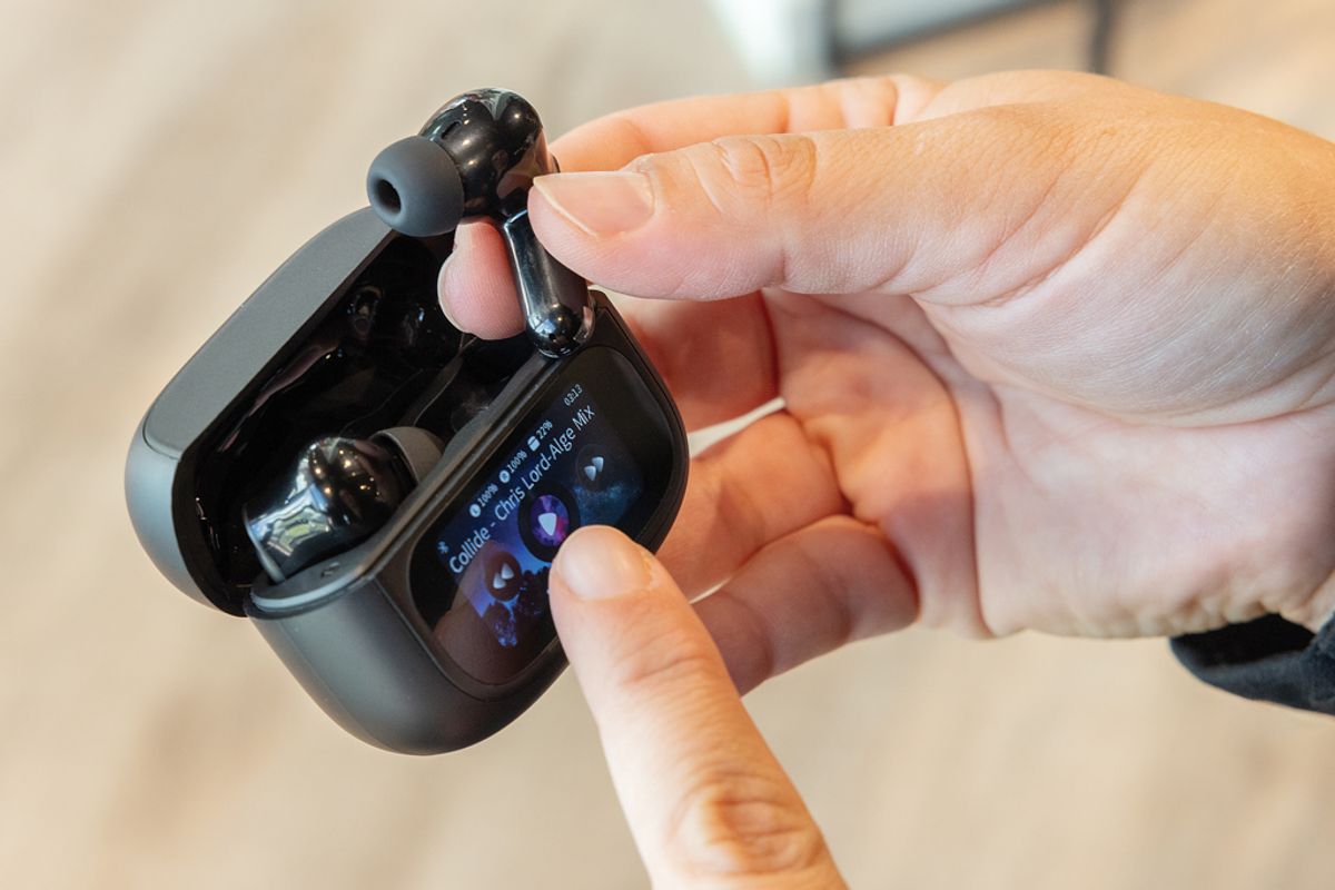Airtune Rcs Recycled Plastic Anc Earbuds With Touch Screen