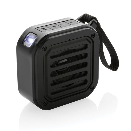 3W Rcs Recycled Plastic Wireless Sunwave Solar Speaker