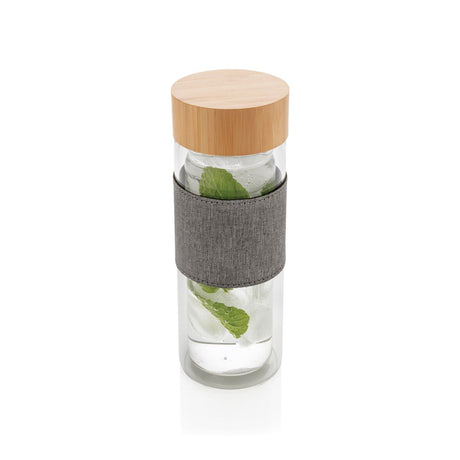 Impact Double Wall Borosilicate Glass Bottle