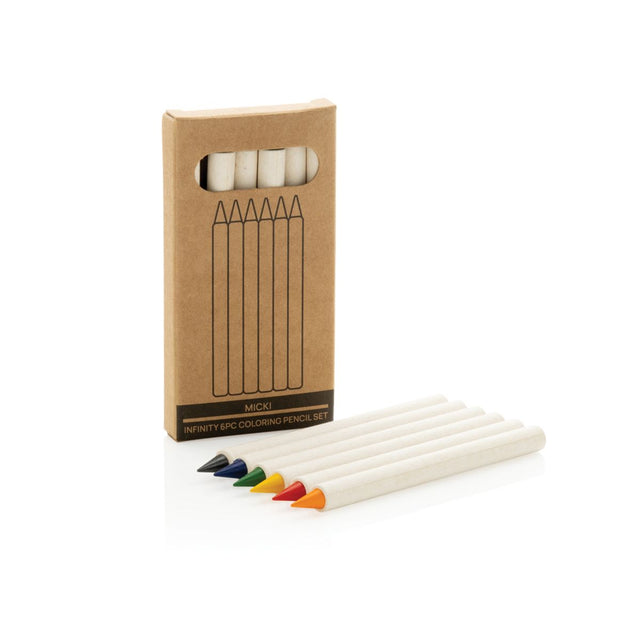 Micki Grs Infinity 6Pc Colouring Pencil Set