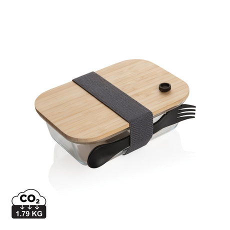 Glass Lunchbox With Bamboo Lid
