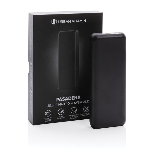 Urban Vitamin Pasadena 20.000 Mah 18W Pd Powerbank