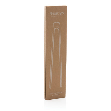 Ukiyo Bamboo Serving Tongs