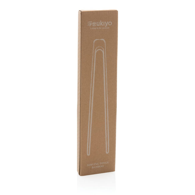 Ukiyo Bamboo Serving Tongs