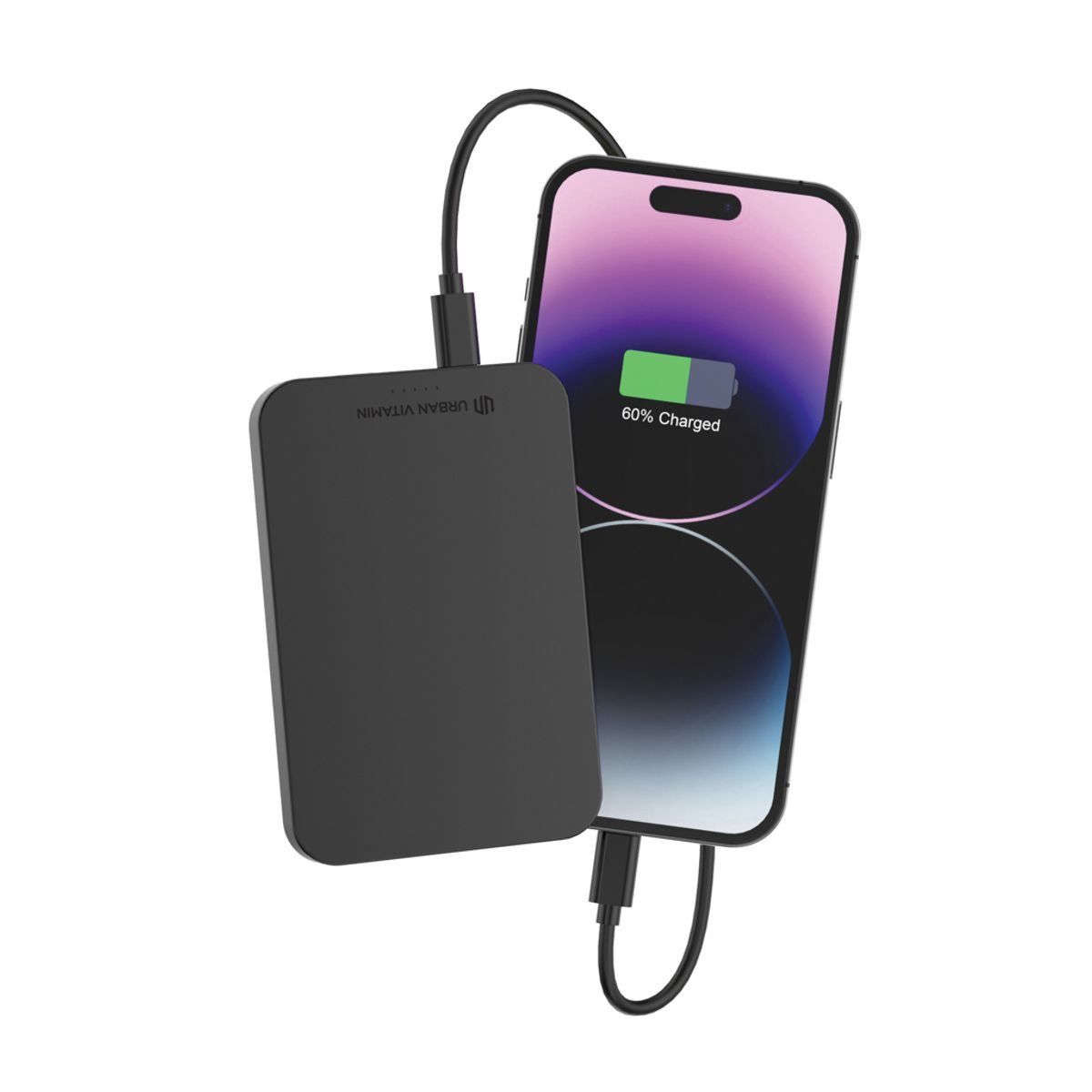 Urban Vitamin Richmond RCS plastmasas/alumīnija 5000 mAh ārējais akumulators