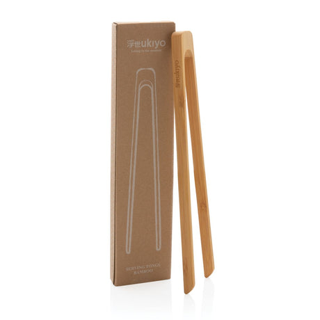 Ukiyo Bamboo Serving Tongs