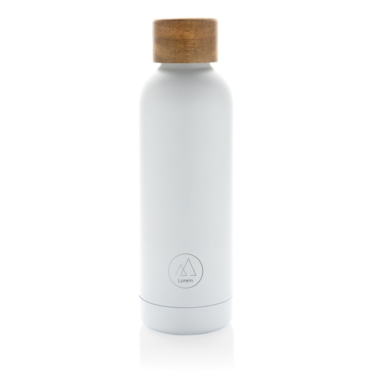 Wood Rcs Certified Recycled Stainless Steel Vacuum Bottle