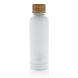 Wood Rcs Certified Recycled Stainless Steel Vacuum Bottle