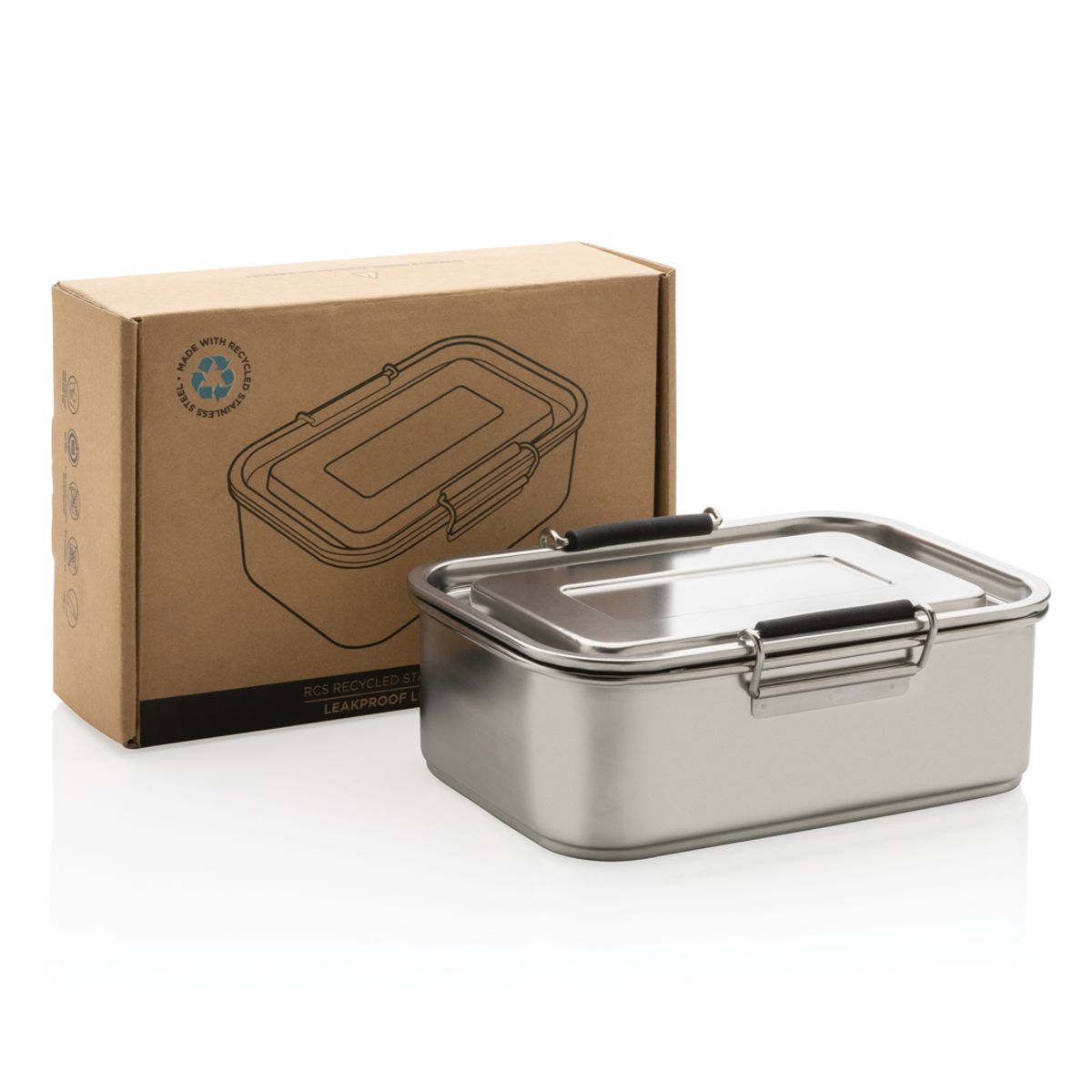Rcs Recycled Stainless Steel Leakproof Lunch Box