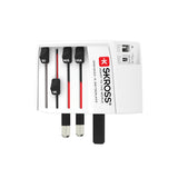 Skross World Travel Adapter Muv 2-Pole With Usb A And C