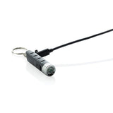 Globix Rcs Recycled Plastic Usb Re-Chargeable Keychain Torch