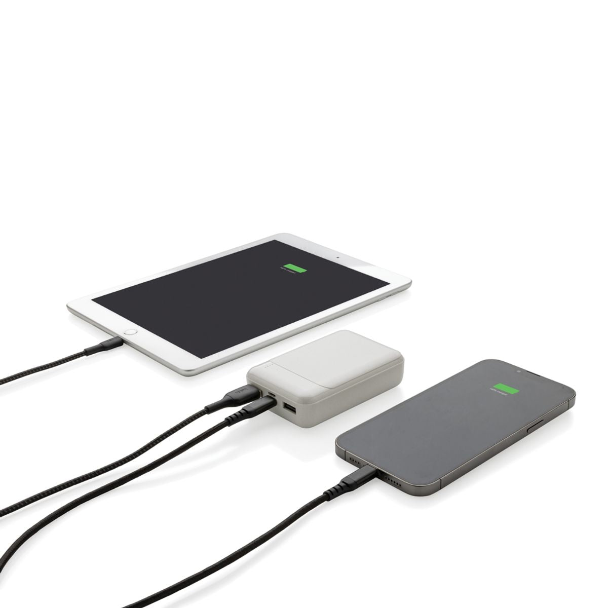 Rcs Standard pārstrādātas plastmasas 10 000 mAh ārējais akumulators