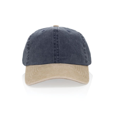 Beau Aware™ Washed 6 Panel 270Gsm Cotton Twill Two Tone Cap